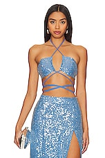 Sequin Bra Top