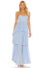 Lovers and Friends Celeste Gown in Baby Blue | REVOLVE