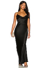 Lovers and Friends Lilith Gown in Black | REVOLVE