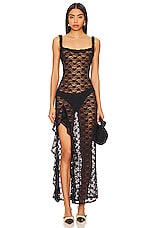 Drew Sheer Maxi Dress - thumbnail 4