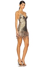 Isabetta Sequin Fringe Mini Dress - thumbnail 10