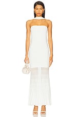 Kelly Pleated Knit Dress - thumbnail 3