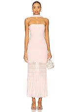Kelly Pleated Knit Dress - thumbnail 8