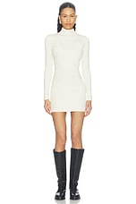 Jaine Sweater Dress With Scarf - thumbnail 5