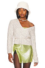 Product image of Lovers and Friends Avriel Cable Pullover. Click to view full details
