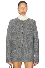 Ibona Cable Cardigan