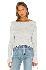 Lovers and Friends Alayah Off Shoulder Sweater in Grey | REVOLVE