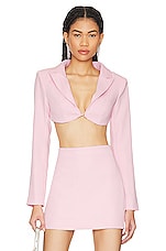 Product image of Lovers and Friends Tia Embellished Cropped Blazer. Click to view full details