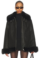 Helly Faux Leather Jacket - thumbnail 4