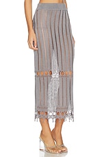 Francie Metallic Knit Maxi Skirt - thumbnail 5