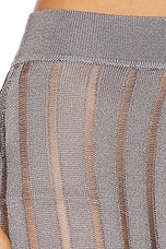 Francie Metallic Knit Maxi Skirt - thumbnail 9