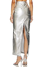 Monique Faux Leather Maxi Skirt - thumbnail 6