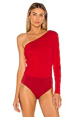 Lovers And Friends Meyers Bodysuit In Red REVOLVE