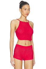 Daniella Pointelle Tie-Back Tank - thumbnail 5