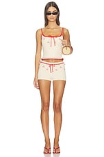 Felina Cherry Embroidered Tank - thumbnail 7