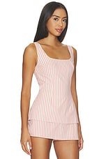 Rhodes Striped Linen Top - thumbnail 5