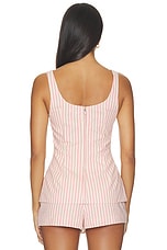 Rhodes Striped Linen Top - thumbnail 6