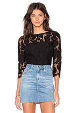 Lover Arizona Top in Black