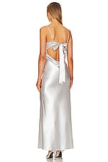 LPA Finelli Maxi Dress in Silver | REVOLVE