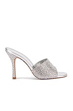 Product image of Larroude Colette Crystal Mule. Click to view full details