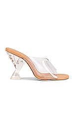 Product image of Larroude Madonna Lucite Heel. Click to view full details