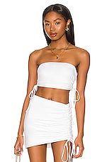 L*Space L* X Tessa Brooks Isla Skirt in White Womens Clothing Skirts Mini skirts 