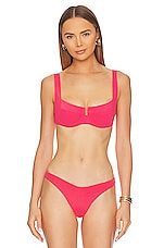 Product image of L*SPACE Camellia Bikini Top. Click to view full details
