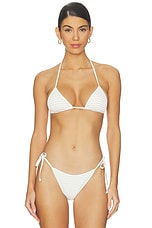 Lurex Pucker Lotus Top - thumbnail 4