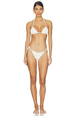 Lurex Pucker Lotus Top - thumbnail 7