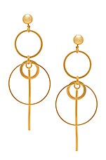 Product image of LARUICCI Multi Circle Drop Hoops. Click to view full details