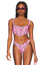 Product image of Luli Fama Wild Thing Bustier Top. Click to view full details
