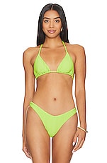 Product image of Luli Fama Seamless Amazonia Triangle Bikini Top. Click to view full details
