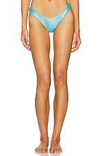 Luminous High Leg Brazilian Bikini Bottom