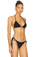 Wavy Seamless Triangle Bikini Top - thumbnail 5