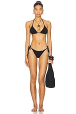 Wavy Seamless Triangle Bikini Top - thumbnail 7