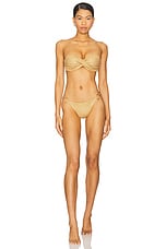 Golden Sunset Underwire Push Up Bikini Top - thumbnail 8