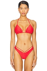 Sunset Glow Triangle Bikini Top