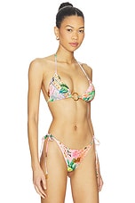 Ring Seamless Crystallized Bikini Top - thumbnail 5