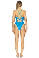 Square Neck Laced Up One Piece - thumbnail 7