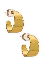Product image of Luv AJ The Baby Margot Hoops. Click to view full details