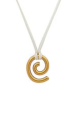Luv AJ X Sivan Ayla Shell Pendant Necklace in Gold | REVOLVE