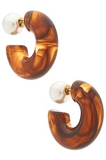 The Tortoise Noemi Hoop Earrings