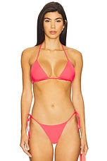 Maaji Balmy Bikini Top in Red
