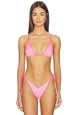 Taffy Ginger Triangle Bikini Top - thumbnail 4