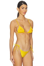 Sunburst Zen Triangle Bikini Top - thumbnail 5