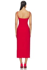 Floral Applique Midi Dress - thumbnail 6