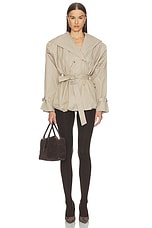 Belted Trench Jacket - thumbnail 4