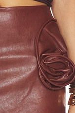 Leather Mini Skirt - thumbnail 9