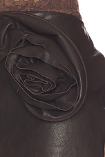 Leather Mini Skirt - thumbnail 9