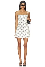 Tori Linen Mini Dress - thumbnail 4